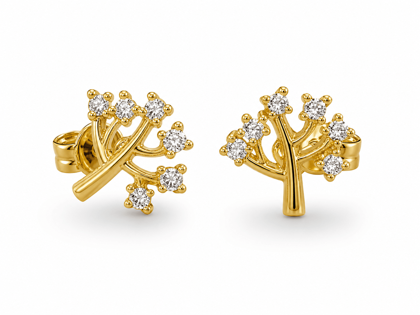 Tree Of Life Stud Earrings