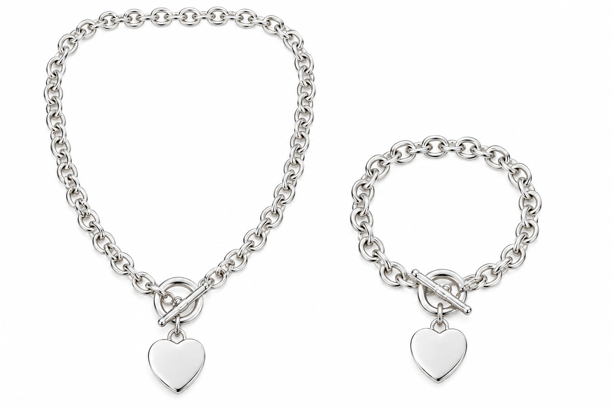Tiffany Toggle Necklace Set