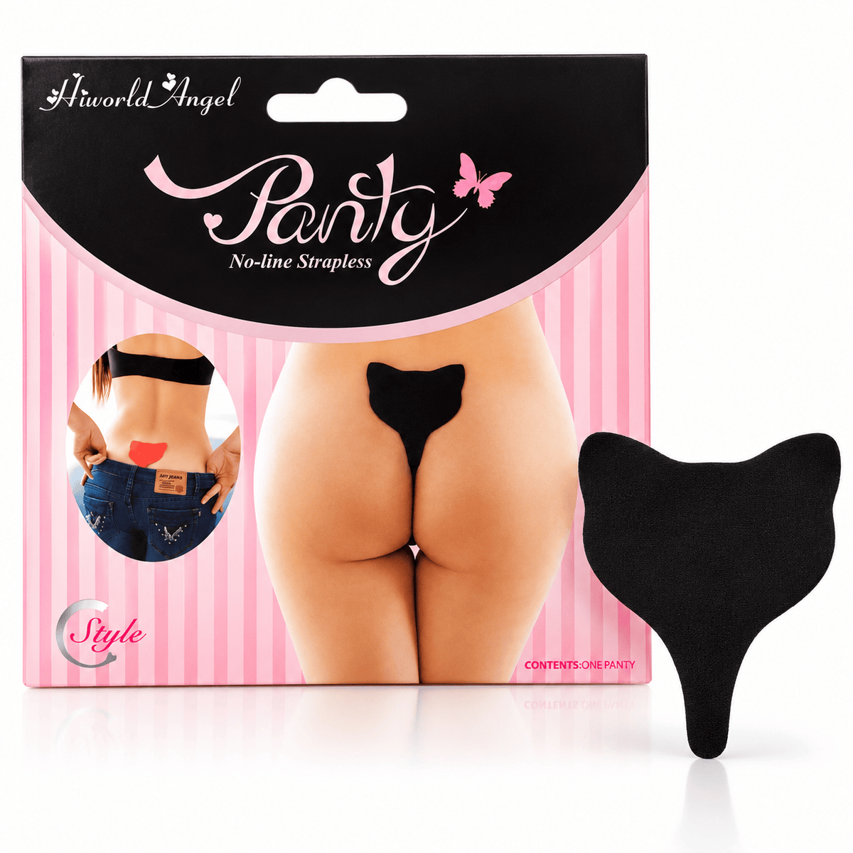 Pant No-Line Strapless (Black)