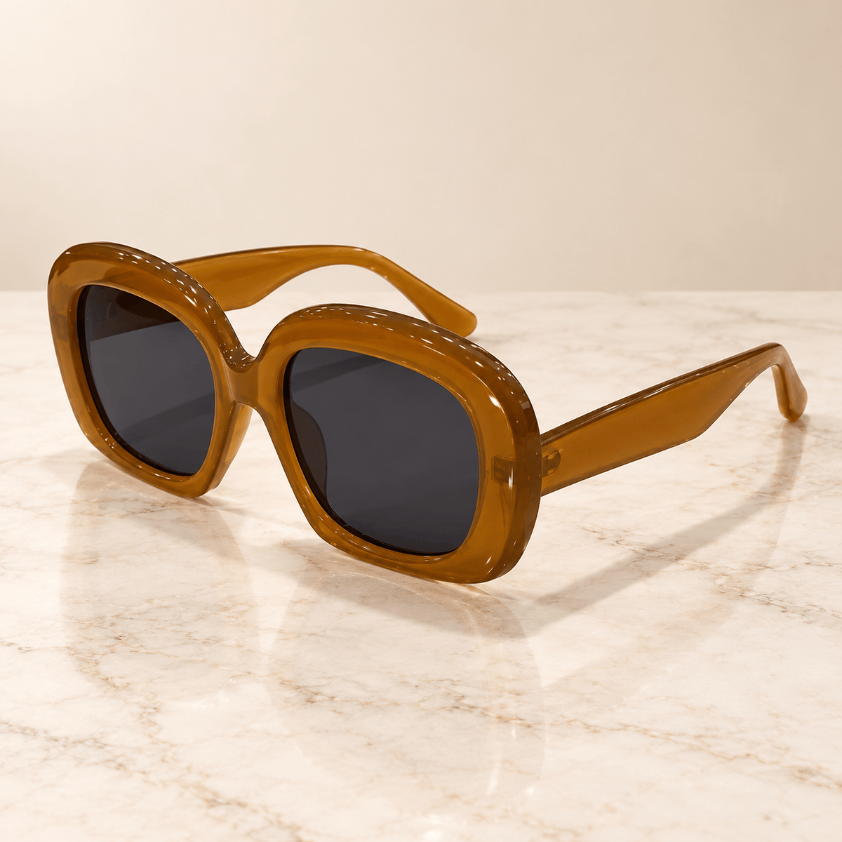 Amber Icon Oversized Sunglasses