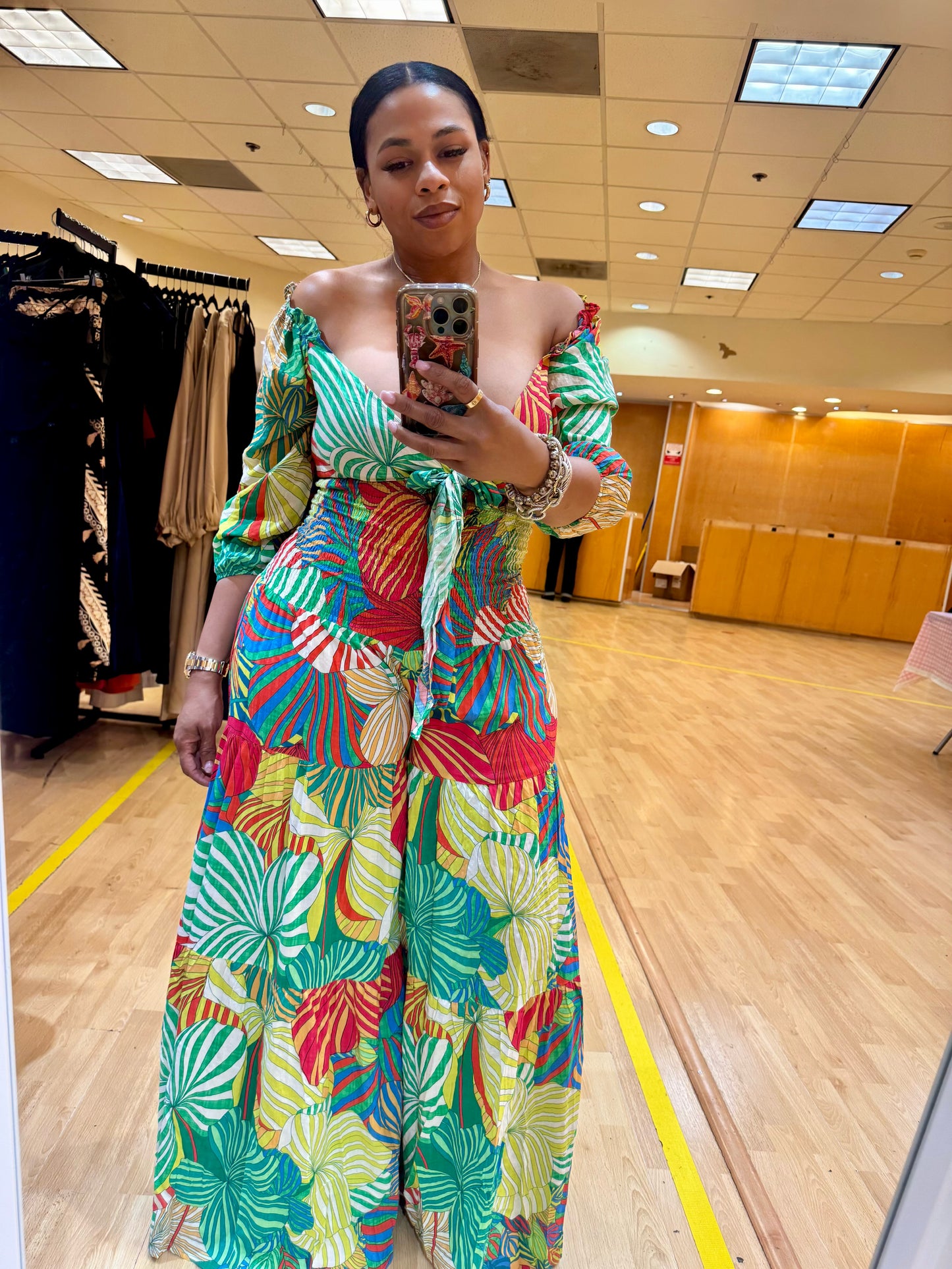 Tropical Pants Set