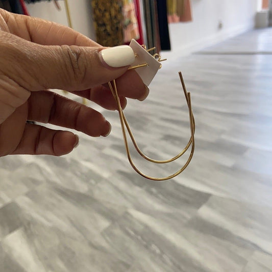 U Gold Filled Hoops