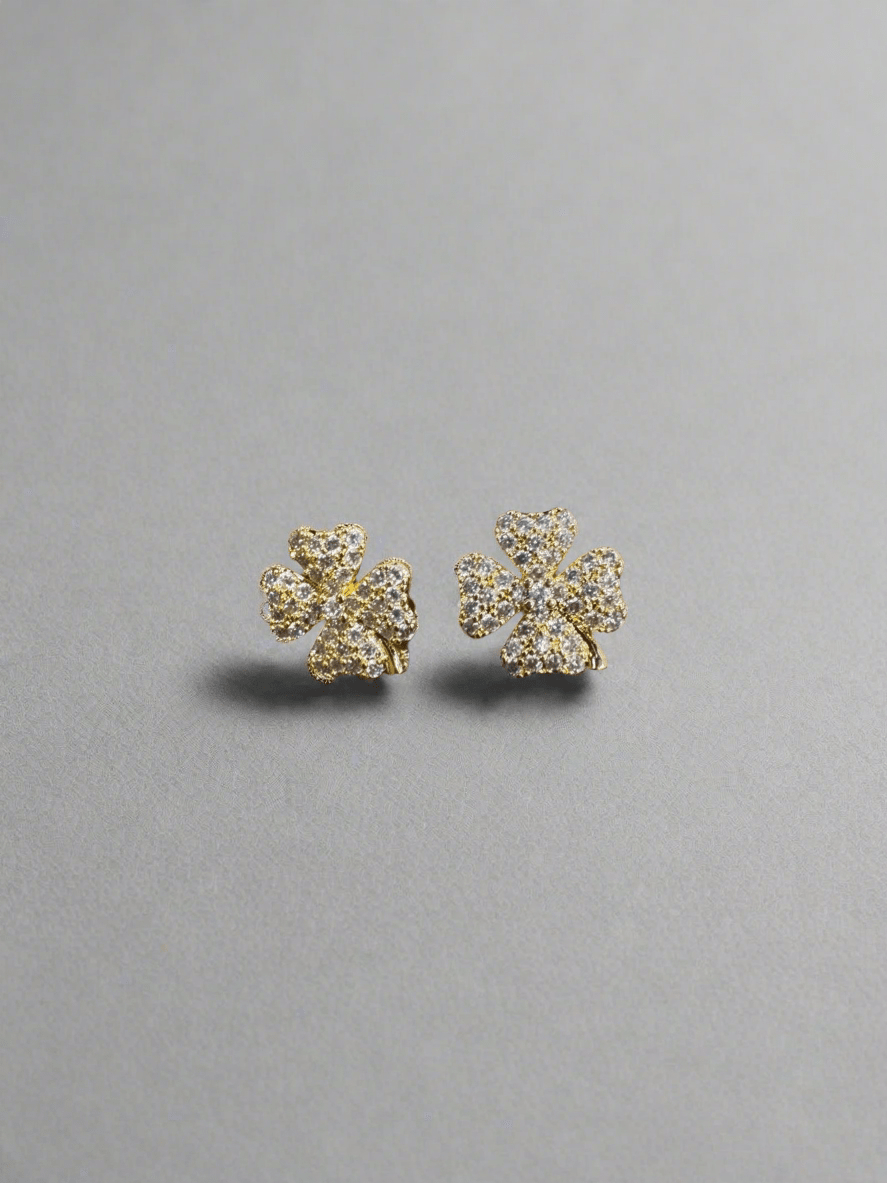 Lucky Charm Gold Earrings