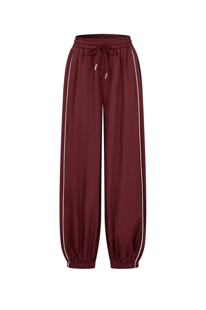 Balloon pants with Piping Detail