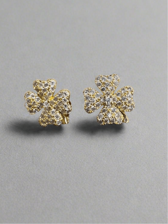 Lucky Charm Gold Earrings