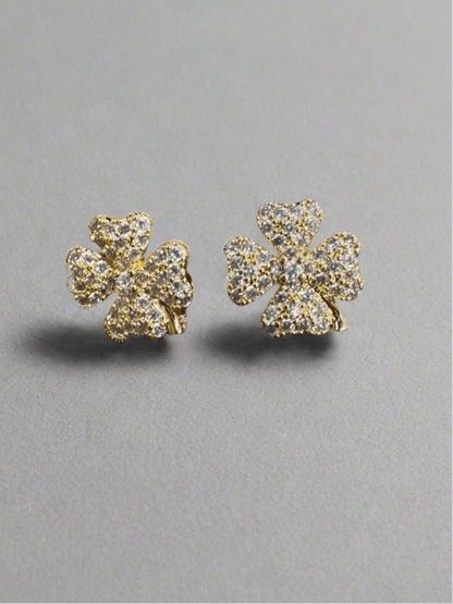 Lucky Charm Gold Earrings