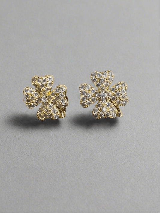 Lucky Charm Gold Earrings