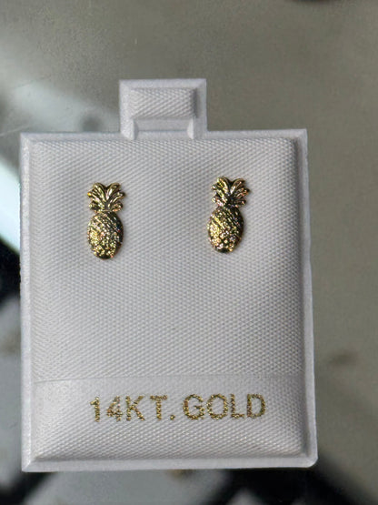 Pineapple Stud Earrings