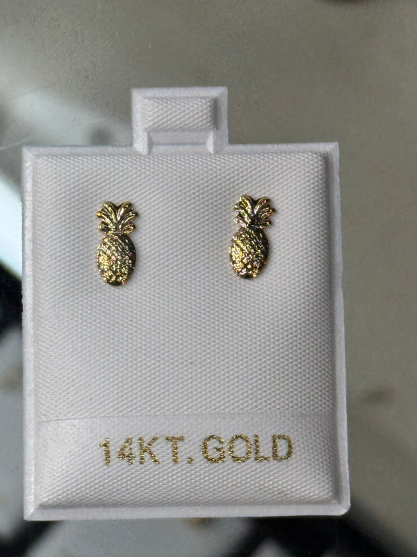 Pineapple Stud Earrings