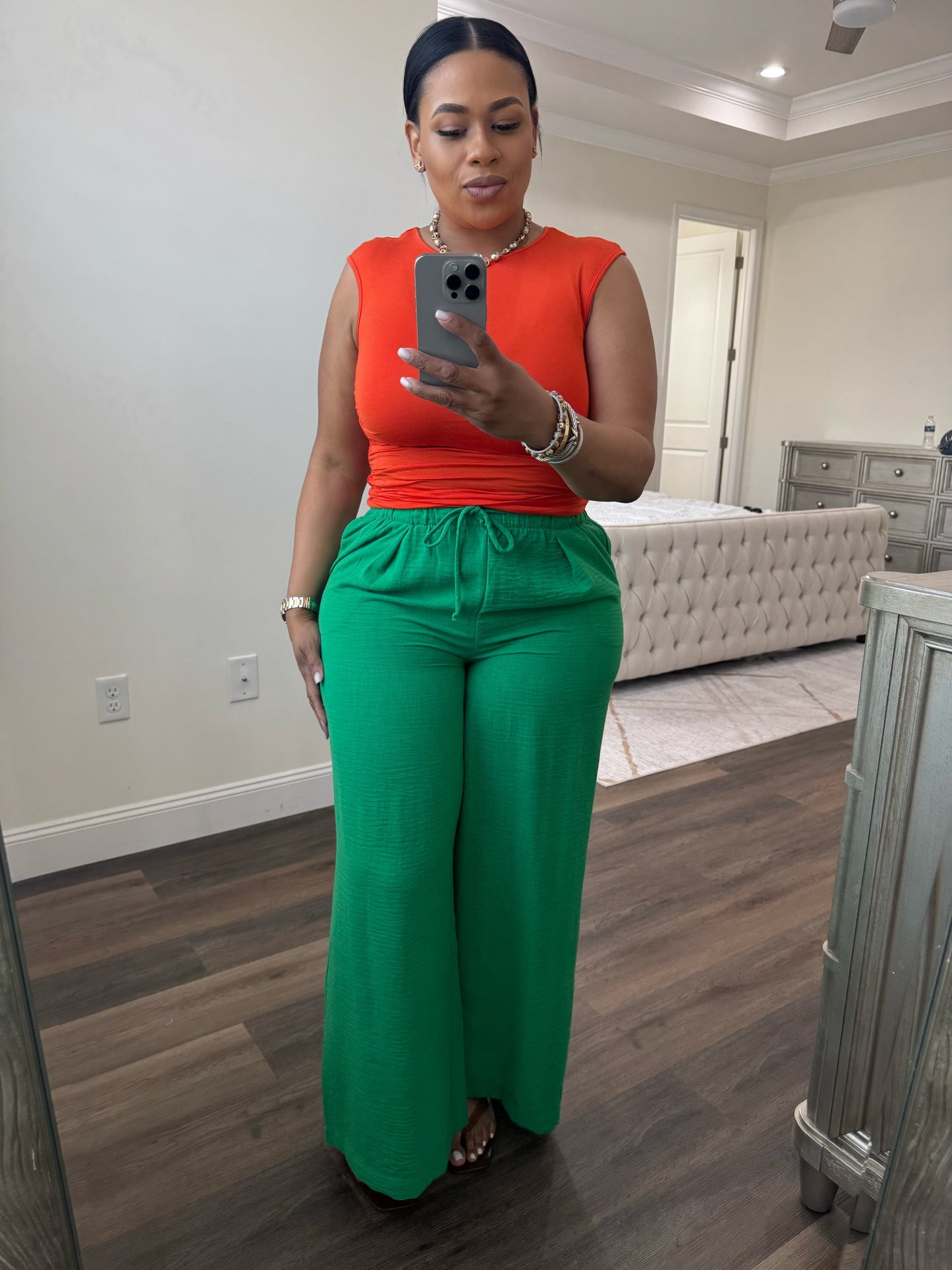 DZ25C194-Cap Sleeve Ruched Detail Top
