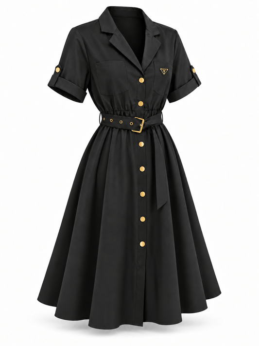 Black Aline Dress