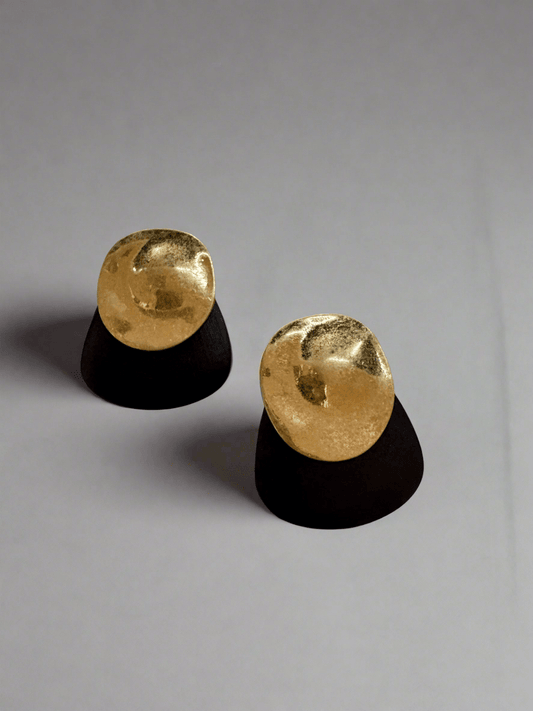 Black Stone Earrings