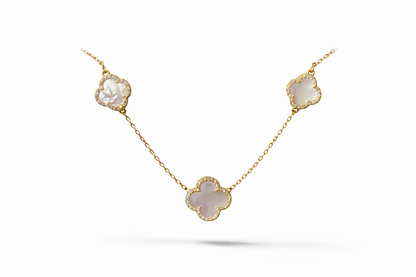 THREE CLOVER NECKLACE