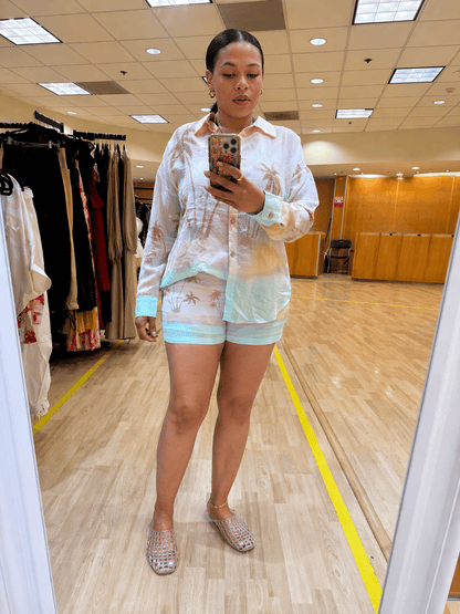 HAWAIIAN PRINT SET RELAX FIT
