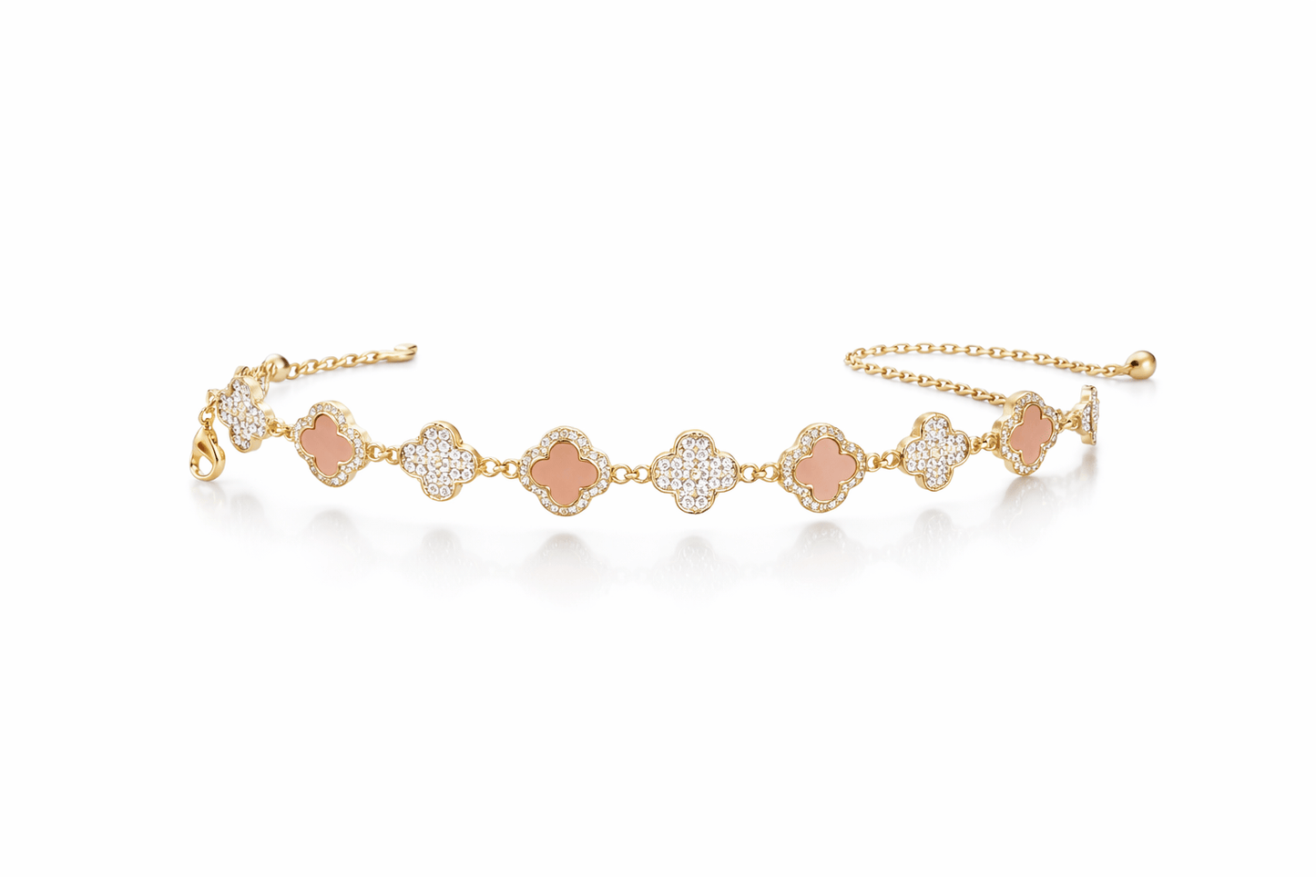 Blush Clover Luxe Bracelet