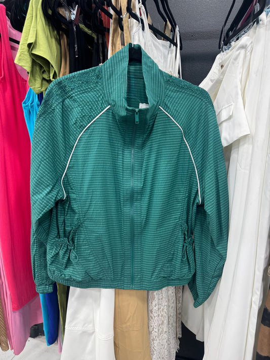 GREEN WINDBREAKER