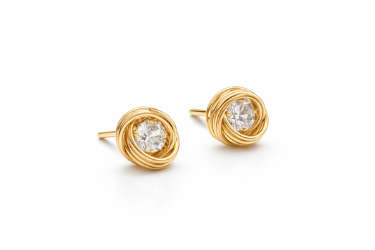 Lumi Nest Stud Earrings