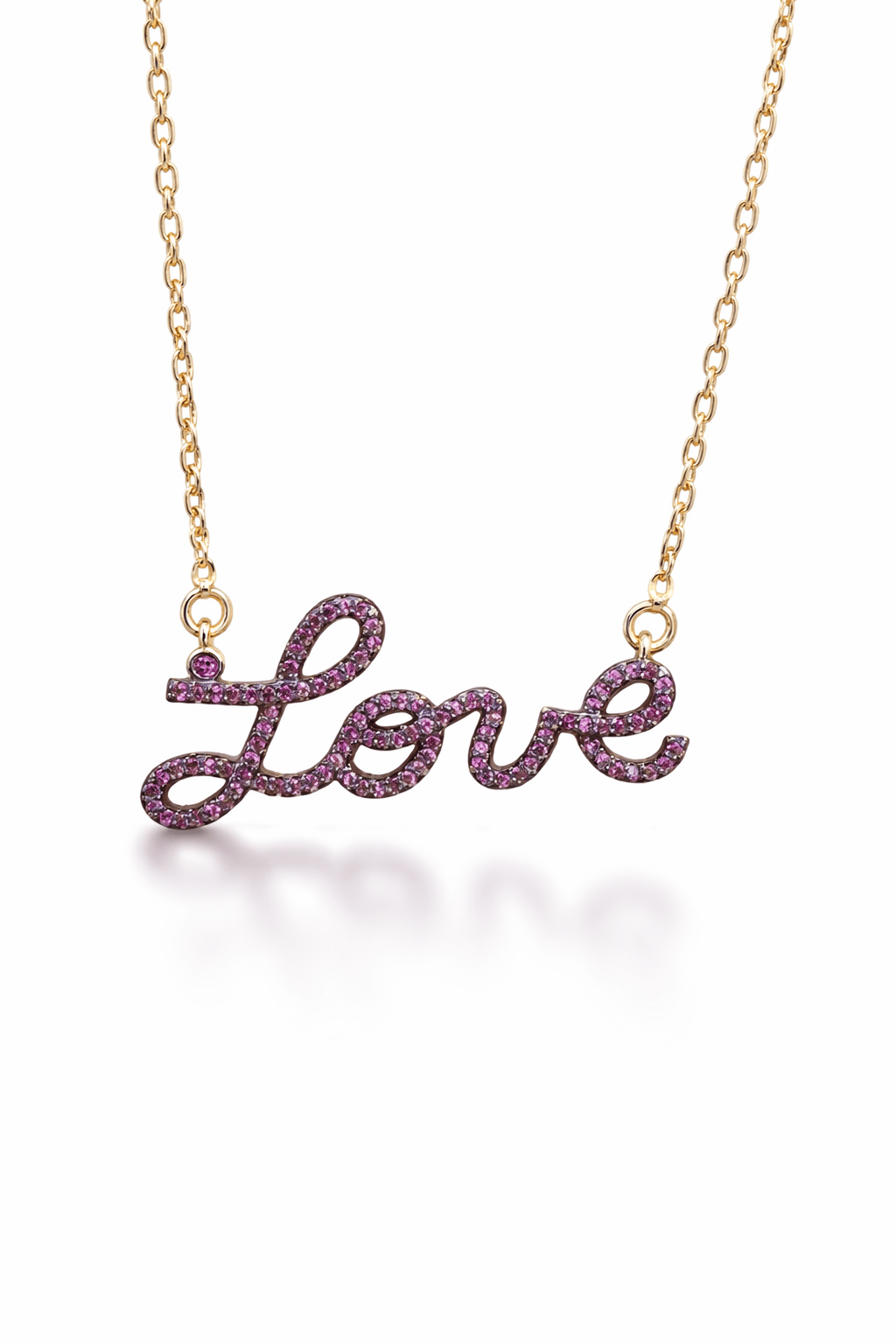 Love Stone Necklace “Pink”