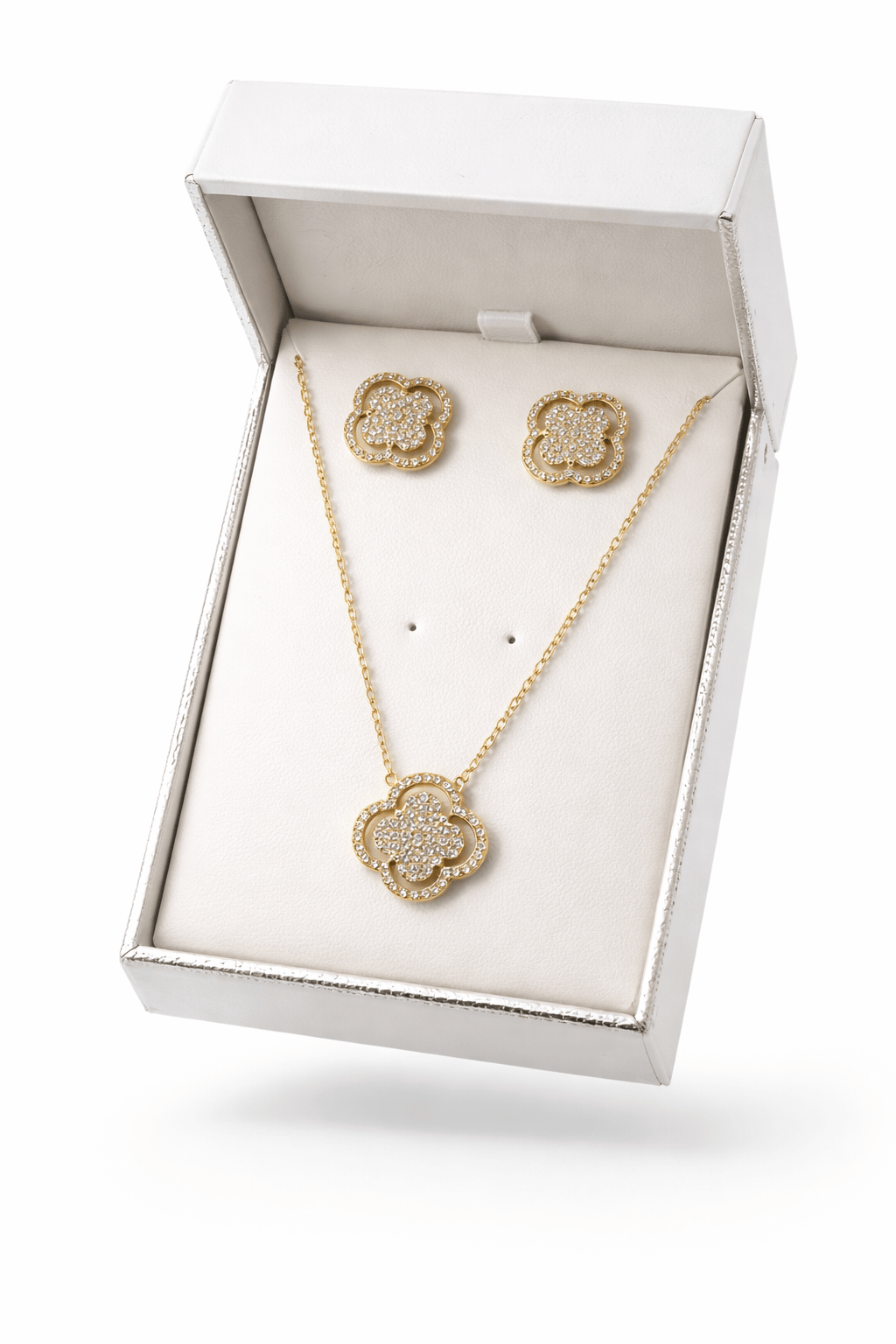 Golden Bloom Luxe Clover Set