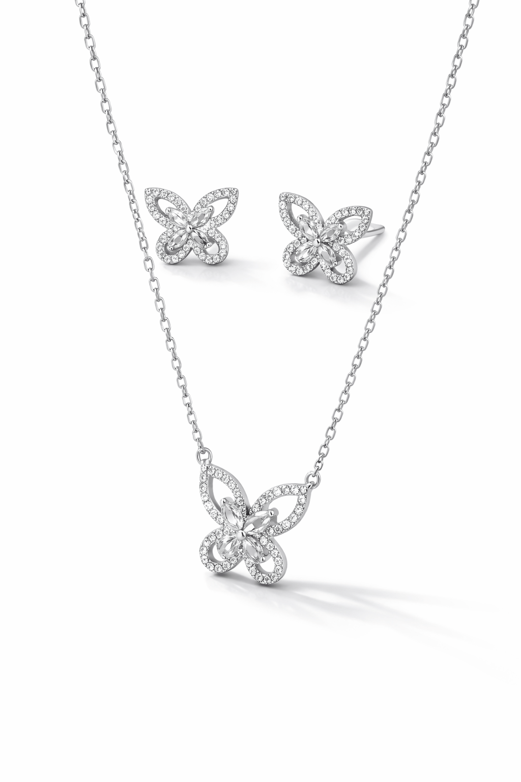 Celeste Butterfly Crystal Set