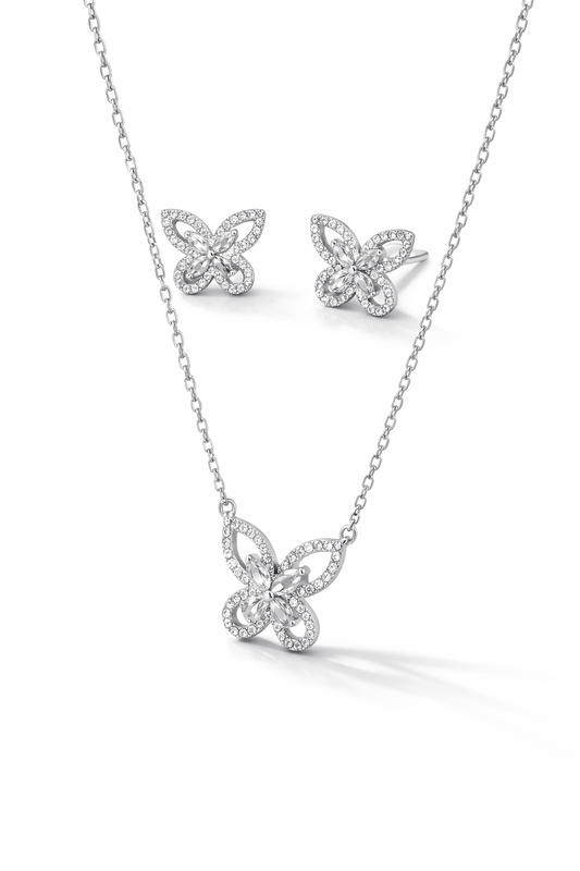 Celeste Butterfly Crystal Set