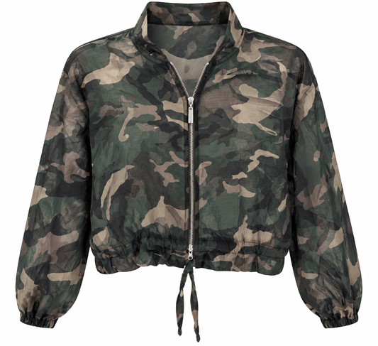 Camo After Dark Sheer Jacket
