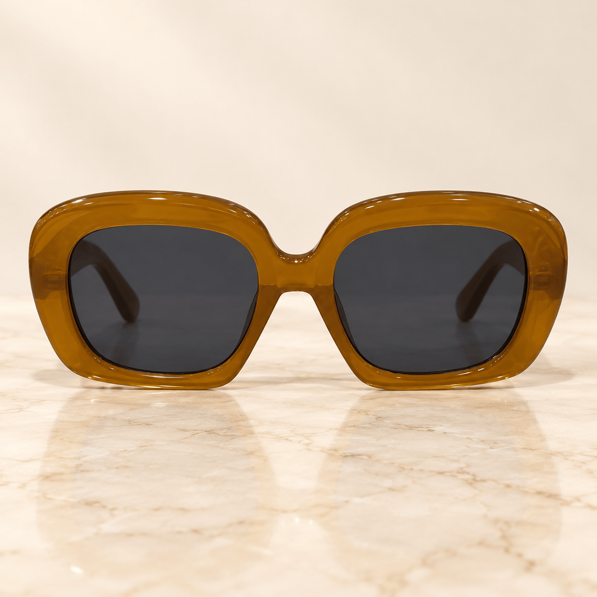 Amber Icon Oversized Sunglasses