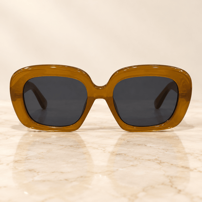 Amber Icon Oversized Sunglasses