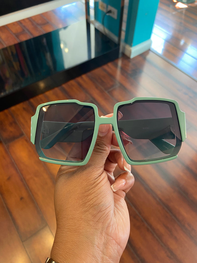 Retro Sunglasses (Mint)