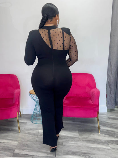 Fashion Lady Jumpsuit (Black)