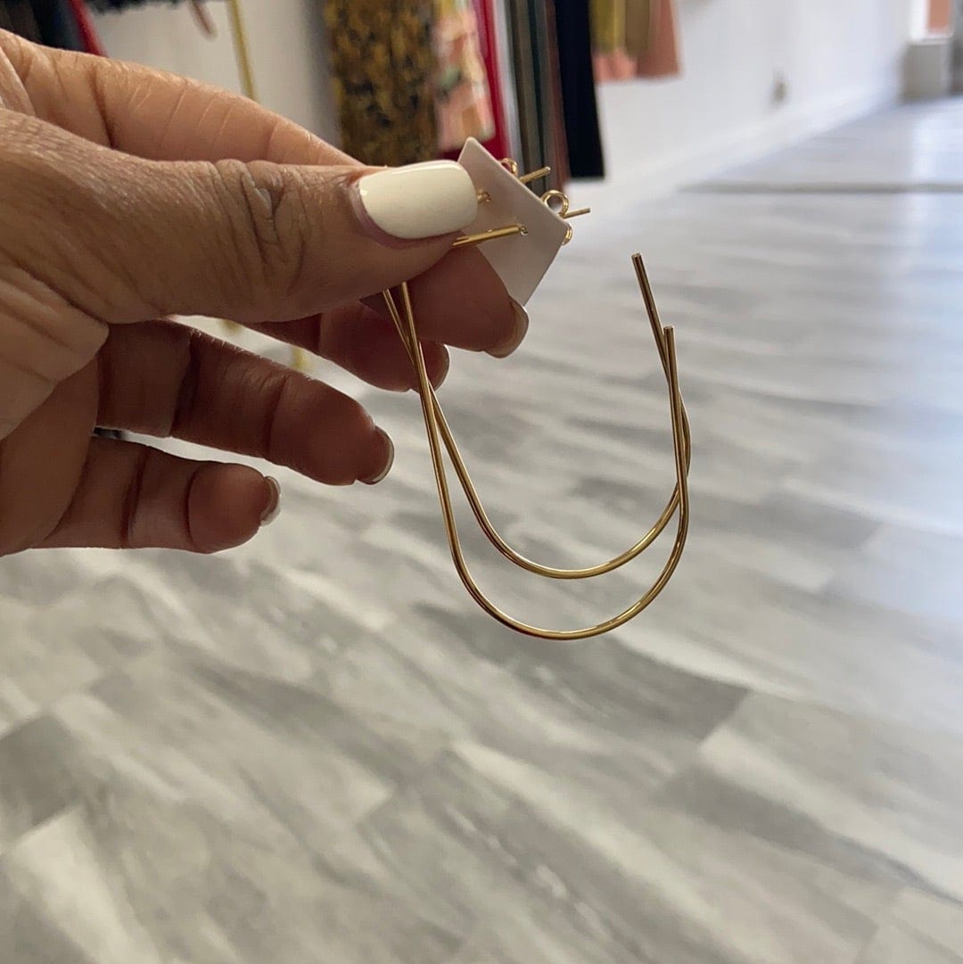 U Gold Filled Hoops