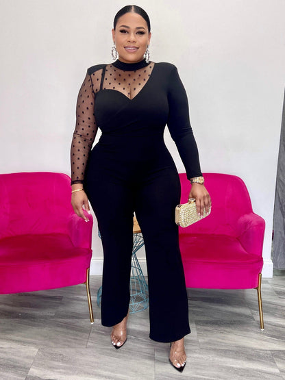 Fashion Lady Jumpsuit (Black)