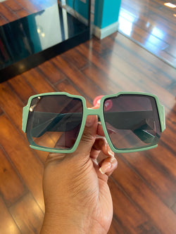 Retro Sunglasses (Mint)