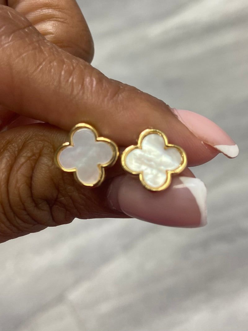 Candy Flower Earrings (Mother Of Pearl)