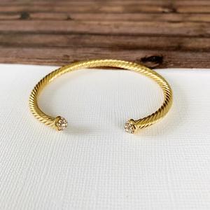 Cable bracelet “Gold”