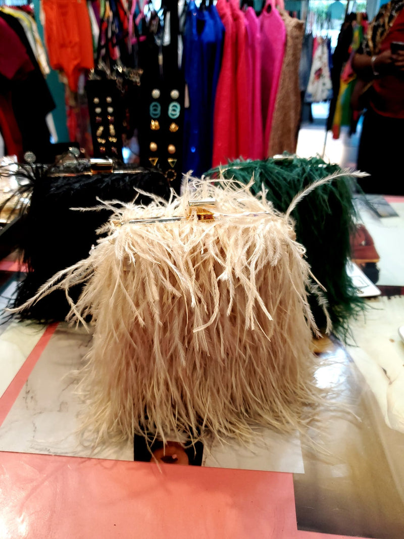 Fur Clutch Bag