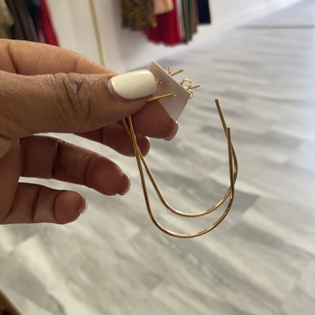 U Gold Filled Hoops
