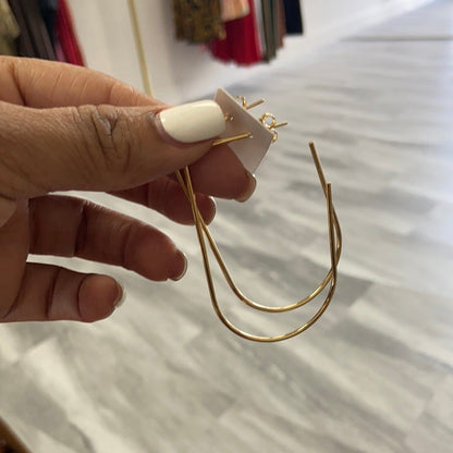 U Gold Filled Hoops
