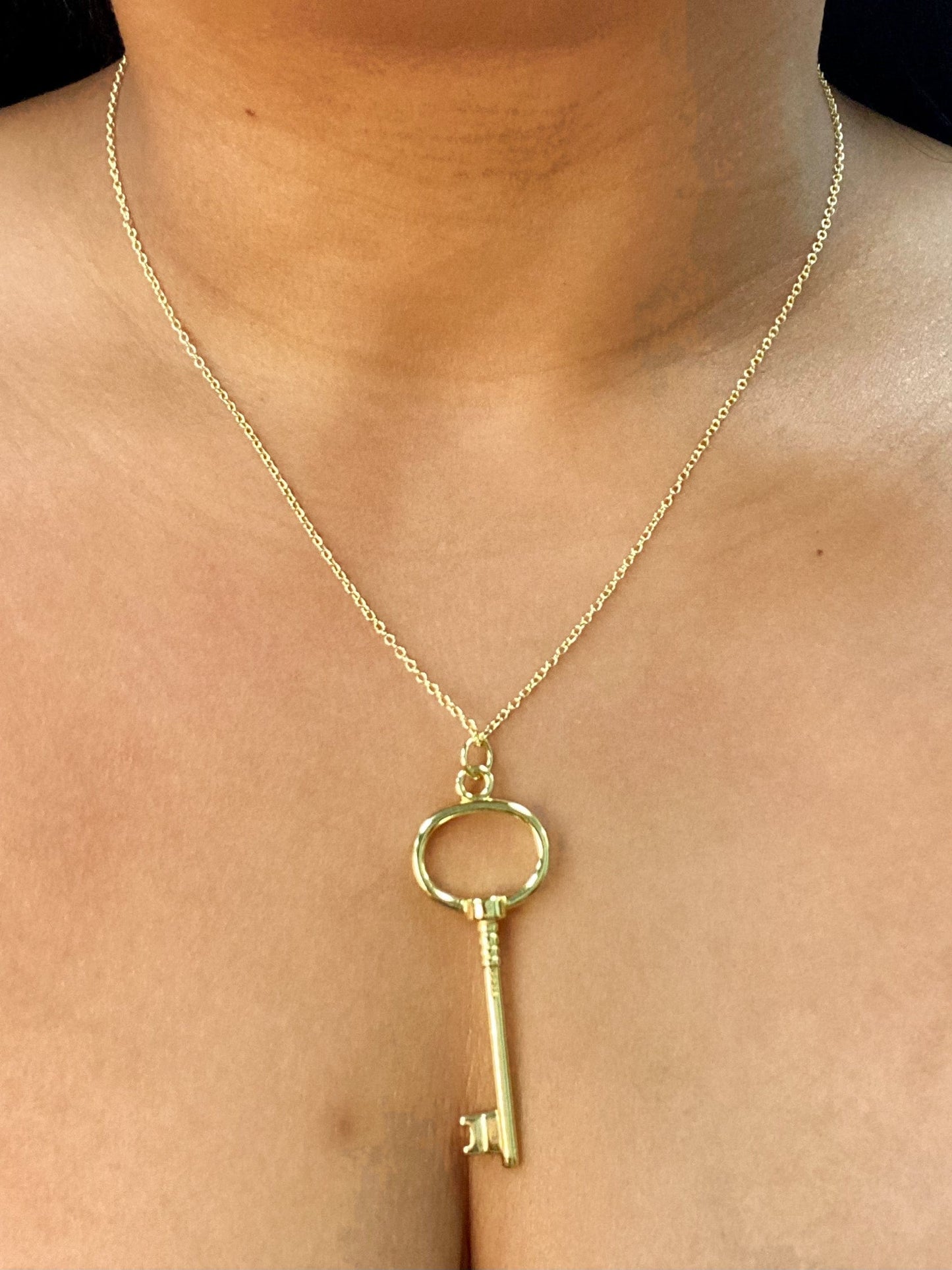 Gold Key Pendant