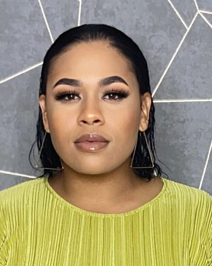 Gold Plated Triangle Hoop Earrings