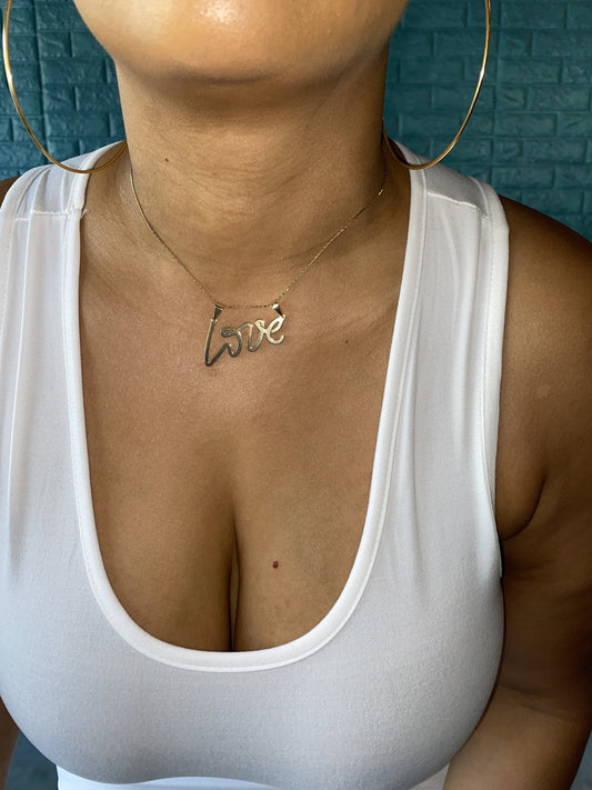Love Necklace Gold